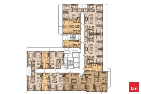 Apartament në Dubai, Emiratet e Bashkuara Arabe 1 dhomë gjumi, 77.6 m2. № 679145 - Foto 9