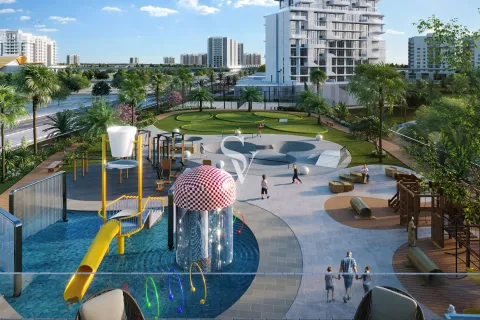 Apartament në SERENE GARDENS 2 në Al Furjan, Dubai, Emiratet e Bashkuara Arabe 1 dhomë gjumi, 74 m2. № 658279 - Foto 9