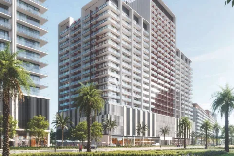 Huoneisto Binghatti Ruby Jumeirah Village Circle, Dubai, Arabiemiraatit 2 makuuhuonetta, 107 m2 № 658276 - kuva 6