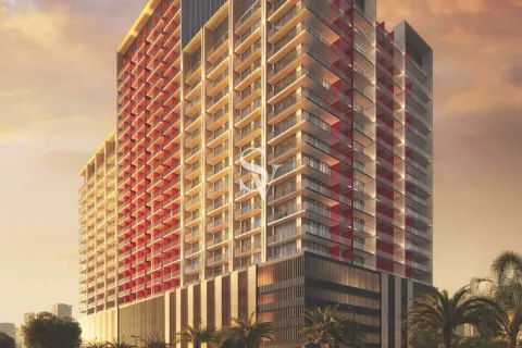 Huoneisto Binghatti Ruby Jumeirah Village Circle, Dubai, Arabiemiraatit 2 makuuhuonetta, 107 m2 № 658276 - kuva 4