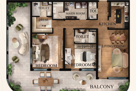 Apartment in Al Reem Island, Abu Dhabi, UAE 2 bedrooms, 181 sq.m. № 717094 - photo 5