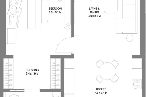 Apartment in Anantara Sharjah Residences in Al Heerah, Sharjah, UAE 1 bedroom, 94 sq.m. № 704968 - photo 10