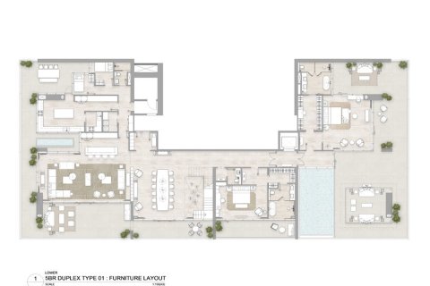 Apartment in Kempinski Marina Residences in Dubai Marina, UAE 1 bedroom, 111 sq.m. № 704967 - photo 22