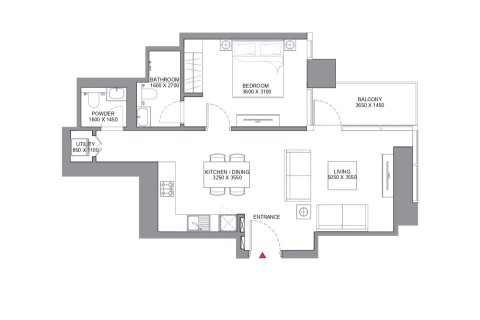 Apartment in SKYSCAPE AVENUE in Nadd Al Sheba, Dubai, UAE 1 bedroom, 69 sq.m. № 704964 - photo 10