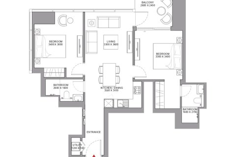 Apartment in SKYSCAPE AVENUE in Nadd Al Sheba, Dubai, UAE 1 bedroom, 69 sq.m. № 704964 - photo 12