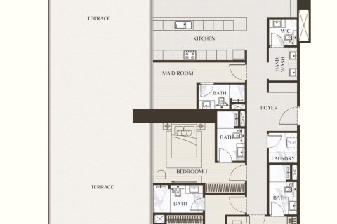 Apartment in ONE BY BINGHATTI in Business Bay, Dubai, UAE 57 sq.m. № 704966 - photo 9