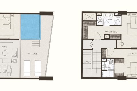 Apartment in ONE BY BINGHATTI in Business Bay, Dubai, UAE 57 sq.m. № 704966 - photo 10