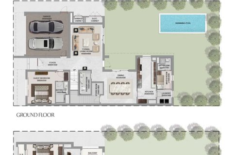Dubai Land, Dubai, संयुक्त अरब अमीरात में विला, 4 बेडरूम, 460 वर्ग मीटर, संख्या 704293 - फ़ोटो 14