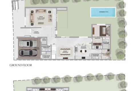 Dubai Land, Dubai, संयुक्त अरब अमीरात में विला, 4 बेडरूम, 460 वर्ग मीटर, संख्या 704293 - फ़ोटो 15