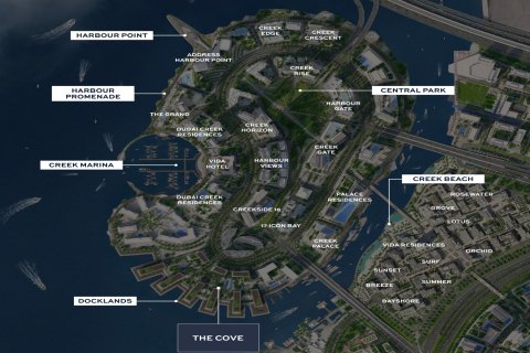 Dubai Creek Harbour (The Lagoons)、Dubai、UAE にあるマンション販売中 3ベッドルーム、146 m2、No705383 - 写真 8