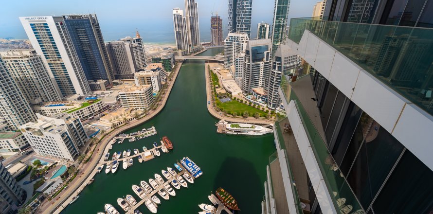 Dubai Marina, UAE의 아파트 침실 3개, 216제곱미터 번호 705381