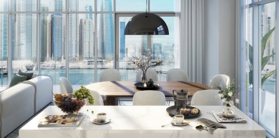 Byt v Dubai Harbour, SAE 1 ložnice, 78.04 m² Č.: 589998
