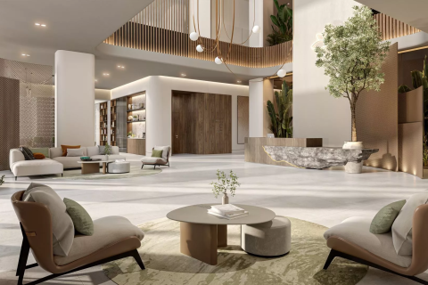 Apartmen di Abu Dhabi, UAE 1 bilik tidur, 46.7 meter persegi № 731688 - foto 6