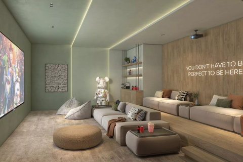 Apartmen di Abu Dhabi, UAE 1 bilik tidur, 46.7 meter persegi № 731688 - foto 3