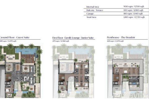 Huvila Tilal Al Ghaf, Dubai, Arabiemiraatit 6 makuuhuonetta, 1182 m2 № 680796 - kuva 11