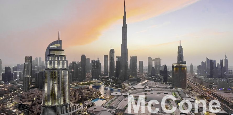 Byt v Downtown Dubai (Downtown Burj Dubai), Dubai, SAE 3 ložnice, 206.06 m² Č.: 587341