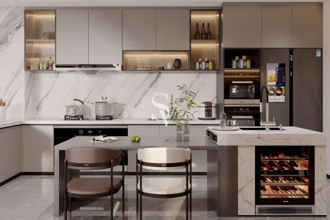 Apartmen di Dubai Land, UAE 2 bilik tidur, 127 meter persegi № 657780 - foto 4