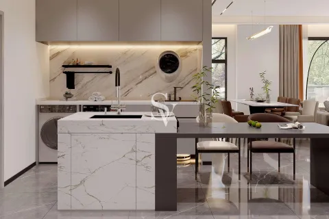 Apartmen di Dubai Land, UAE 2 bilik tidur, 127 meter persegi № 657780 - foto 12