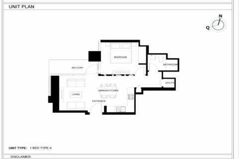 Huoneisto Dubai, Arabiemiraatit 1 makuuhuone, 58.81 m2 № 740965 - kuva 3