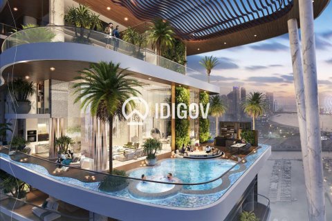 Apartment til salg i Dubai Harbour, Dubai, UAE 1 soveværelse, 80.92 kvm № 740960 - foto 17
