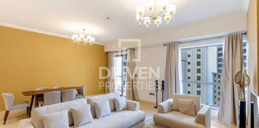 Jumeirah Beach Residence、Dubai、UAEにあるマンション 2ベッドルーム、124 m2 No603456