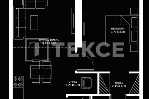 Lägenhet till försäljning i Business Bay, Dubai, UAE 1 rum, 35 kvm Nr. 678557 - fotografi 18