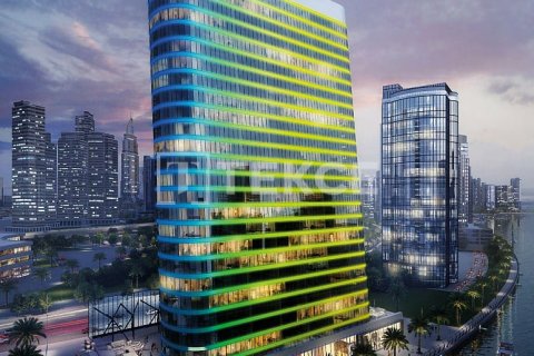 Kattohuoneisto Business Bay, Dubai, Arabiemiraatit 1 makuuhuone, 60 m2 № 678556 - kuva 2