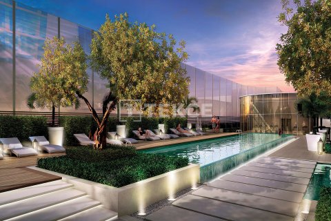 Kattohuoneisto Business Bay, Dubai, Arabiemiraatit 1 makuuhuone, 60 m2 № 678556 - kuva 3