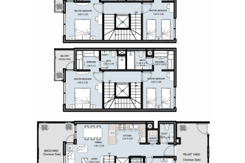 Byt v Masdar City, Abu Dhabi, SAE 1 ložnice, 45 m² Č.: 732805 - fotografie 14