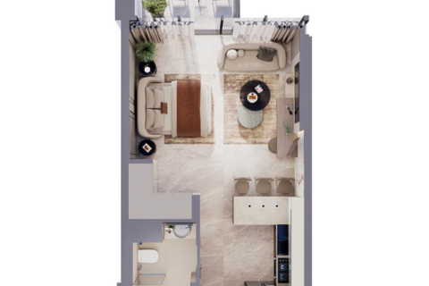 Apartament de vânzare în Jumeirah Village Circle, Dubai, EAU 1 cameră, 40 mp.  №732809 - poză 5