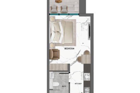 Apartamento en venta en Jumeirah Village Circle, Dubai, EAU 1 habitación, 37 m2 № 732804 - foto 12