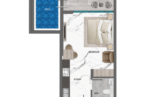 Apartamento en venta en Jumeirah Village Circle, Dubai, EAU 1 habitación, 37 m2 № 732804 - foto 13
