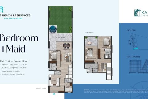 Apartamento para venda em Al Marjan Island, Ras Al Khaimah, EAU 60 m2 № 656135 - foto 12