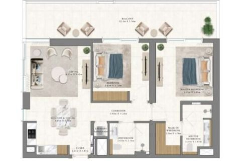Apartment in Dubai Hills Estate, UAE 1 bedroom, 70 sq.m. № 704535 - photo 5