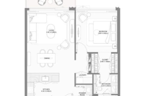 Lakás itt: Dubai, EAE, 1 hálószoba, 81 m², azonosító: 704536 - fénykép 15