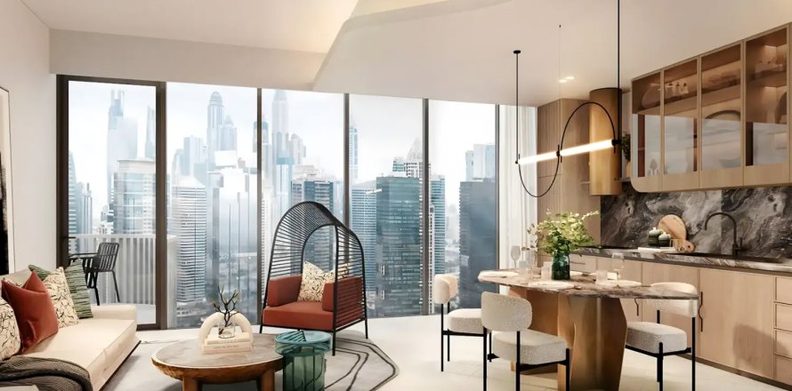 Apartment i Jumeirah Lake Towers, Dubai, UAE 2 soveværelser, 135.36 kvm № 749186