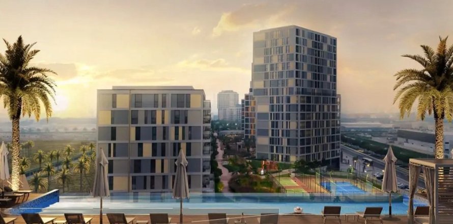 Пәтер Dubai Production City (IMPZ), Дубай, БАӘ-да 2 жатын бөлмелер, 111.7 м² № 694167