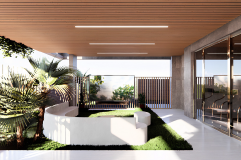 Byt v Al Jaddaf, Dubai, SAE 1 ložnice, 67 m² Č.: 599712 - fotografie 10