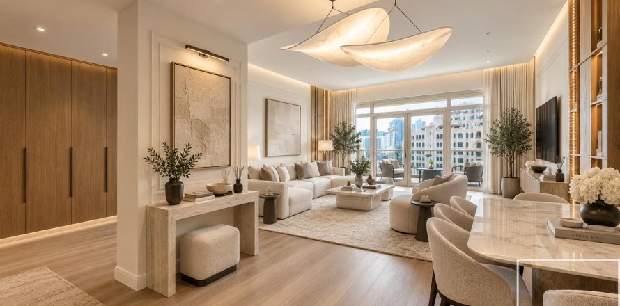 Apartment i Palm Jumeirah, Dubai, UAE 2 soveværelser, 144.09 kvm № 764741