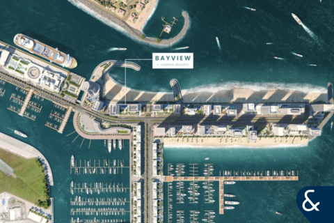 Apartman u Dubai Harbour, Dubai, UAE 1 spavaća soba, 71 m2 Br. 666538 - fotografija 12