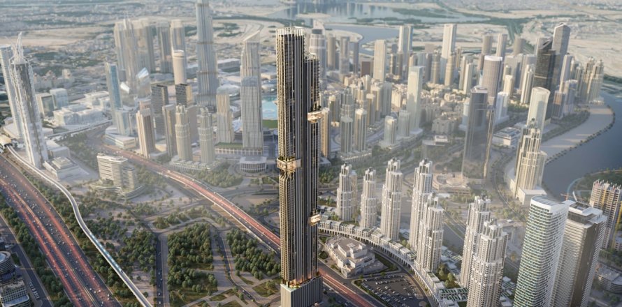 Apartemen di Business Bay, Dubai, UEA 1 kamar tidur, 71 m2 nomor 690002