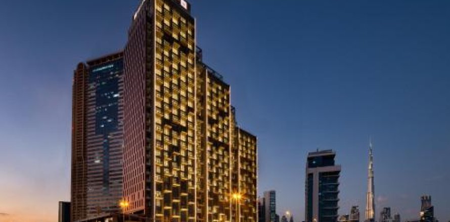 Apartemen di Business Bay, Dubai, UEA 1 ruangan, 52 m2 nomor 690001