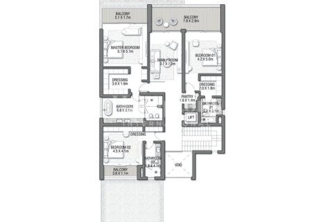 Vilă de închiriat în Palm Jebel Ali, Dubai, EAU 5 dormitoare, 703.22925850 mp.  №700258 - poză 11