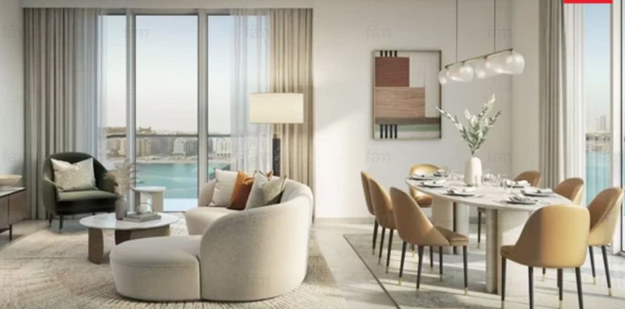 Apartment i Dubai Harbour, Dubai, UAE 2 soveværelser, 128.5 kvm № 645807