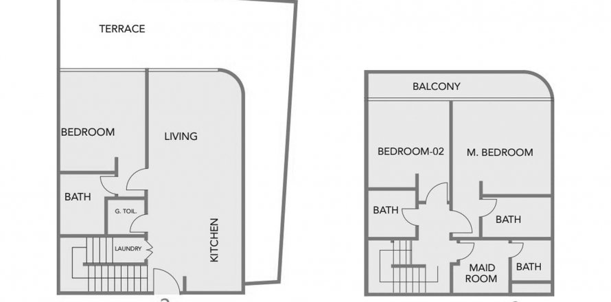 Apartment in Sunset Bay 2 in Dubai, UAE 3 bedrooms, 199.09 sq.m. № 574704
