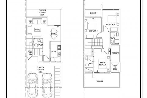 Vilë në DAMAC Hills (Akoya by DAMAC), Dubai, Emiratet e Bashkuara Arabe 3 dhoma gjumi, 158 m2. № 601831 - Foto 21