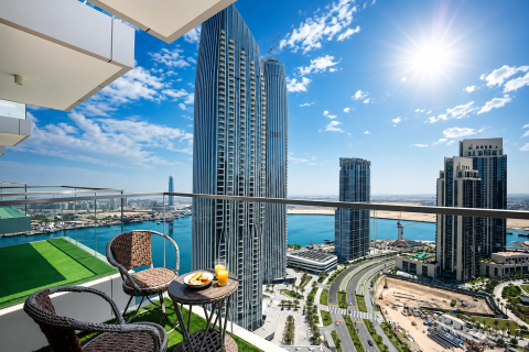 آپارتمان در Dubai Creek Harbour (The Lagoons)، Dubai ، امارات متحده عربی 1 خوابه ، 74.7 متر مربع.  شماره 759882