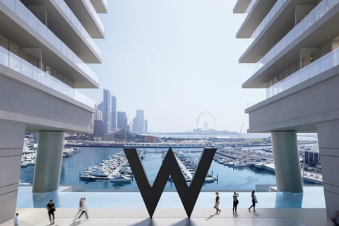 Apartmen di Dubai Marina, UAE 1 bilik tidur, 98 meter persegi № 713346 - foto 11