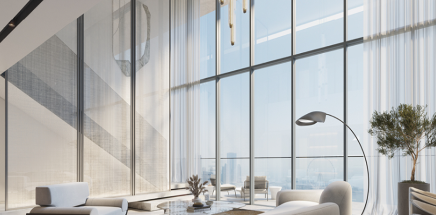 Apartmen di Dubai Marina, UAE 1 bilik tidur, 98 meter persegi № 713346