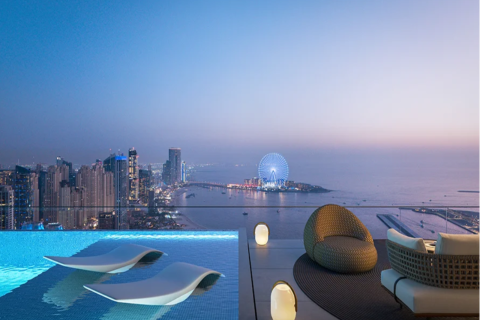 Apartmen di Dubai Marina, UAE 1 bilik tidur, 98 meter persegi № 713346 - foto 3